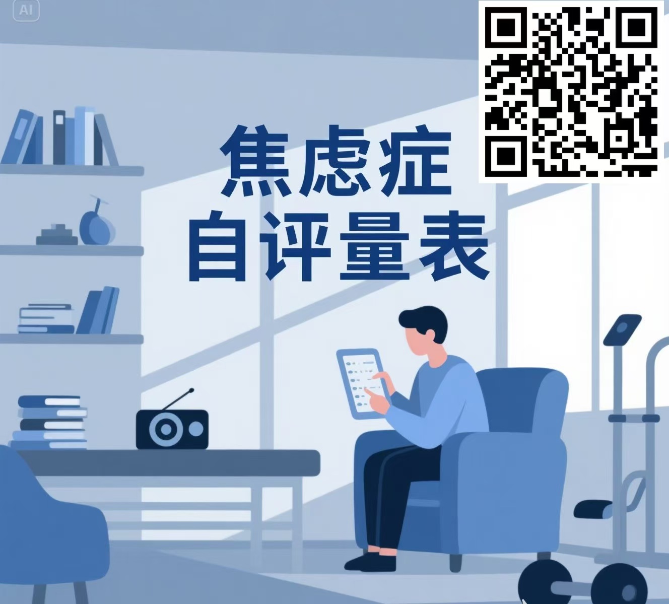 焦虑症自评量表二维码